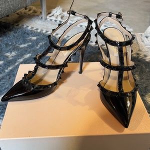 Valentino black heel